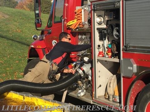 Tanker Training with Tiverton Fire